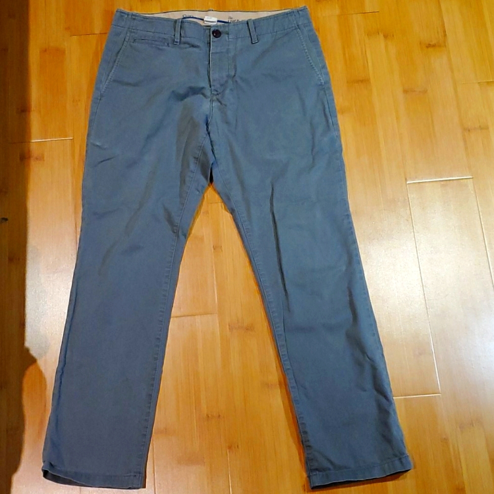 Gap Gray Lived In Slim Pants Mens 32/30